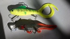 Esca Artificiale silicone siliconica per pesca a Spinning da mare 