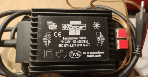 Trasformatore roco 10718 15v - trasformatore,