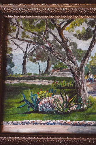 Dipinto olio tavola - dipinto, su