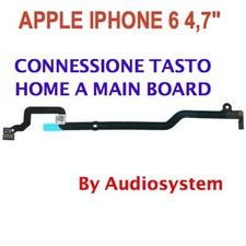 FLAT FLEX CONNESSIONE TASTO HOME A SCHEDA MADRE PER APPLE IPHONE 6 4,7" PIASTRA