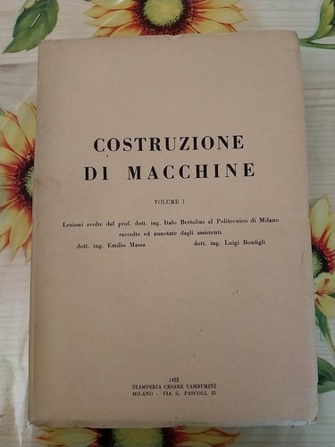 Costruzione macchine vol - di,