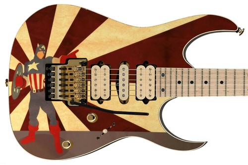 Guitar skin axe wrap - skin,