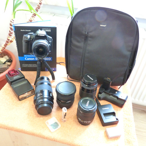 Xxl set canon 450d - canon, 5x