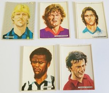 Calcio Scudetti Edis 1983-84 Lotto 5 Figurine Antognoni Coeck Dossena Juary