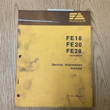 FIAT ALLIS FE18 FE20 FE28