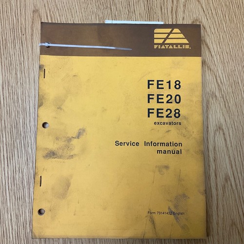 Fiat allis fe18 - allis, fe20