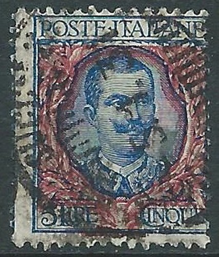 1901 regno usato floreale - floreale, 5