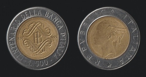 500 lire 1993 - 1993,