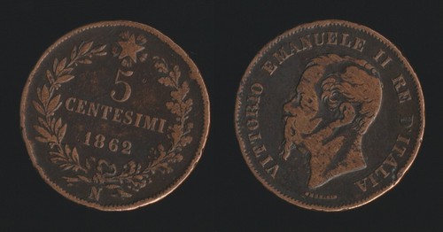 Centesimi 1862 napoli - 5,