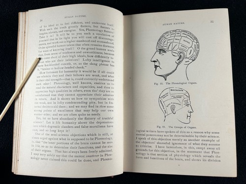 Phrenology 1893 human nature - phrenology,