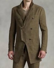 Giacca lunga marrone uomo John