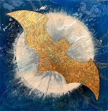 Batman Logo In Resina  Art