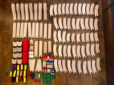 Set 115 pezzi Treno di Legno