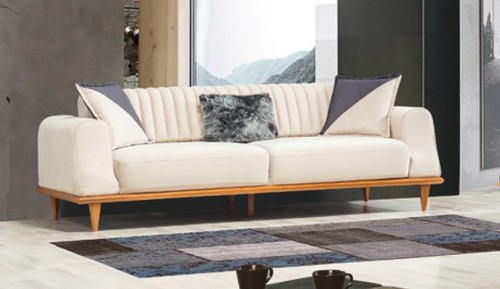 Divano posti beige soggiorno - divano,