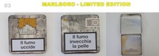 Marlboro limited edition pacchetto sigarette metallo logo colore oro - 03