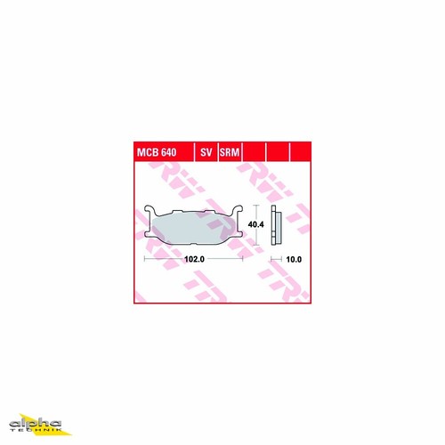 Kit pastiglie freno trw - pastiglie,