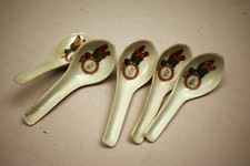 Antico Ramen Cucchiaio Porcellana Cinese Liling Modello Bambini Gioco 5 PC "