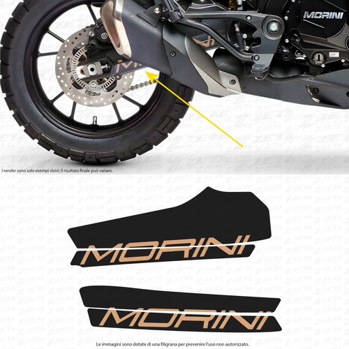 Adesivi forcellone moto - adesivi, –