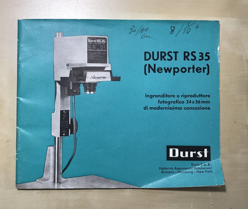 Durst istruzioni - rs,