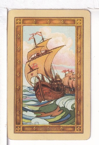 Singola carta gioco - carta, vintage