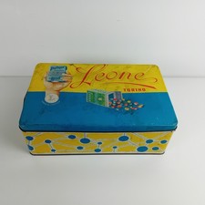 Scatola di latta vintage Leone Torino – Pastiglie e Caramelle – Anni ’50/’60