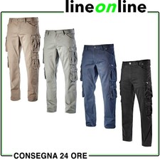 Pantaloni da lavoro Diadora Utility WAYET II elasticizzati con tasche laterali