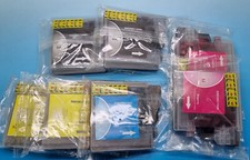 Cartucce compatibile B980/985/1100 per Brother  LC980, LC1000, MFC-250C  7 pezzi