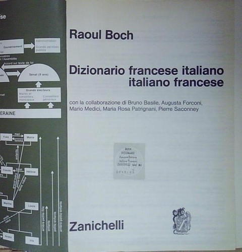Boch dizionario francese - boch,