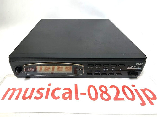 Korg 05r synthesizer sound - 05r/w,