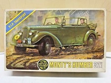 AIRFIX 1/32 ART.M501C KIT STUPENDO "MONTY'S HUMBER 32"ISTRUZIONI BOX ORIGINALE