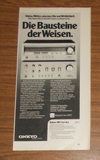 Rara Pubblicità Vintage ONKYO