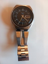 Vintage Seiko 5 Sport Day-Date Automatico 6119 8450 cinturino Razor, Maggio 1975