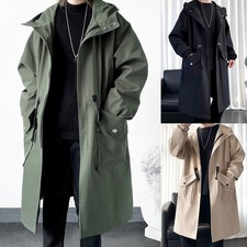 Giacca parka uomo trendy verde