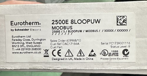 Eurotherm 2500e 8loopuw modbus - eurotherm,