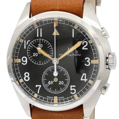 Hamilton khaki aviation chrono - khaki,