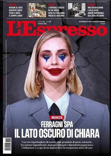 Lotto rivista chiara ferragni - rivista,