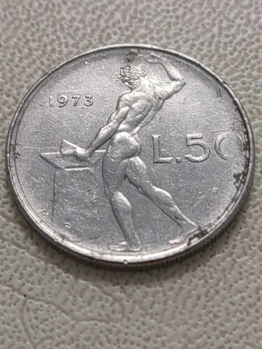 1973 italy l50 coin - 1973,