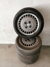 4 CERCHI IN LEGA FIAT UNO TURBO 5,5 X 13 " BICOLORE ORIGINALI SPEEDLINE 