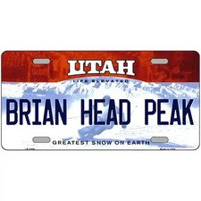 Insegna in metallo Brian Head