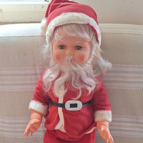 Bambola vintage babbo natale - babbo,