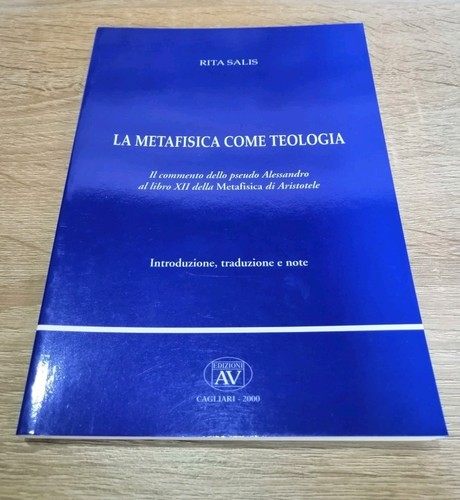 Salis metafisica come - la,
