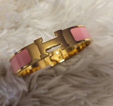 Bracciale Hermès, colore rosa