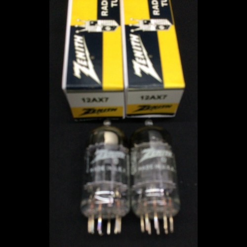 Matched pair zenith - matched, 12ax7