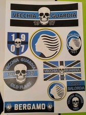 10 ADESIVI ATALANTA ULTRAS