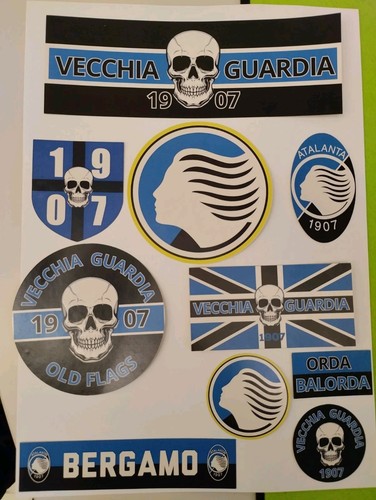 Adesivi atalanta ultras - 10,