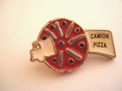 Pins rare vintage camion - rare, pizza