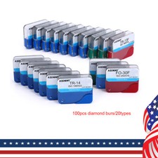 100Pzas Dental Fresas Dentales