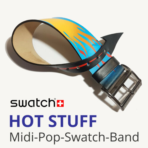 Pop swatch bracciale pelle - pop, in