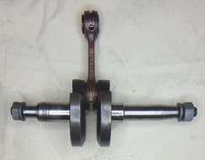 decespugliatore d'epoca blue bird NBC03 albero a gomiti biella