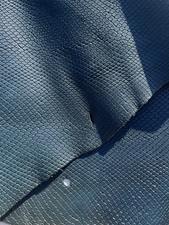 J5 Pelle a vegetale stampa pitone colore blu – SP. 1,7 ,MM